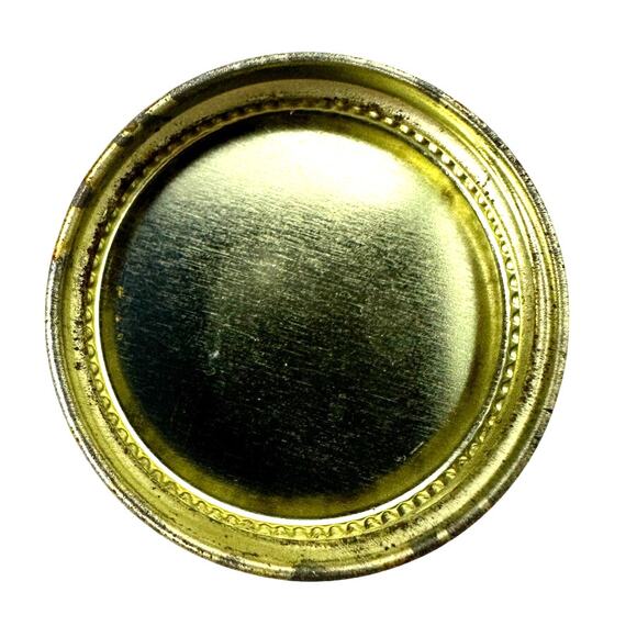 Clear Glass Vintage One Gallon Jug A-128-3 with Finger Loop and Metal Cap - Picture 4 of 5